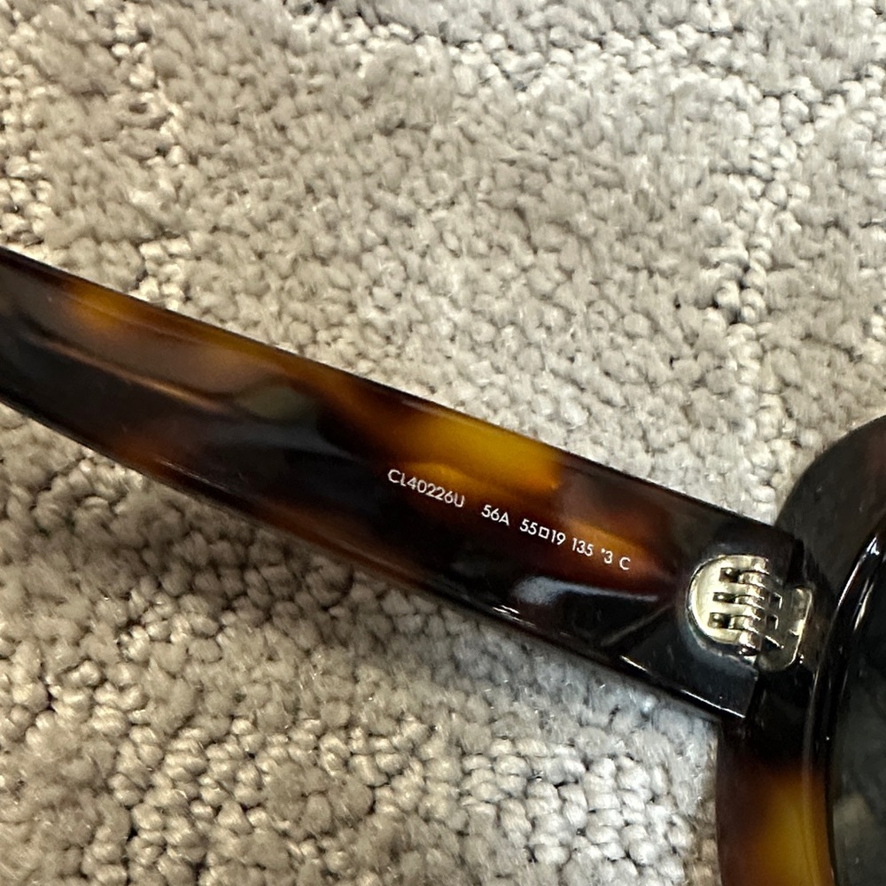 Celine Brown Sunglasses with Black Lenses. CL40226U - Picture 3 of 6